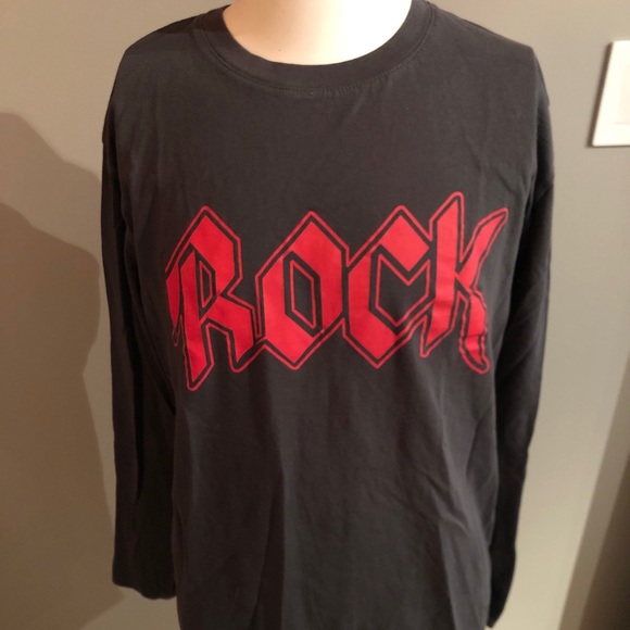 Zara ROCK black tshirt! Size 11/12 - Picture 1 of 4